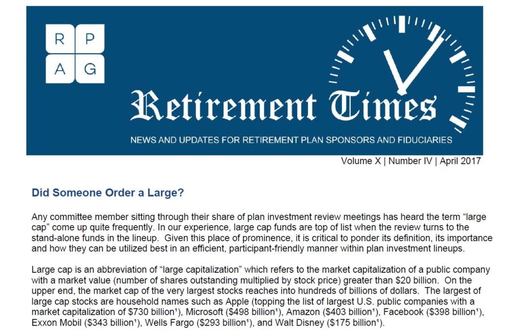 Retirement Times – April 2017