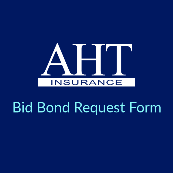 Bid Bond Request Form
