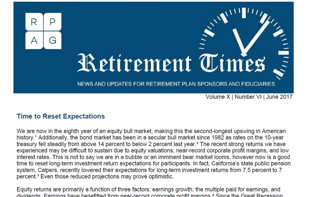 Retirement Times – June 2017