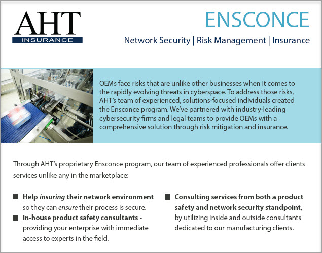AHT Ensconce Cybersecurity Program